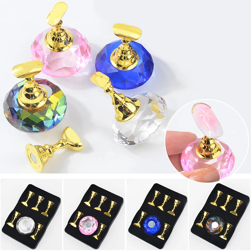 1Set Magnetic Nail Holder Practice Training Display Stand Acrylic Crystal Holders Alloy False Nail Tip Salon DIY Manicure Tools
1Set Magnetic Nail Holder Practice Training Display Stand Acrylic Crystal Holders Alloy False Nail Tip Salon DIY Manicure Tools