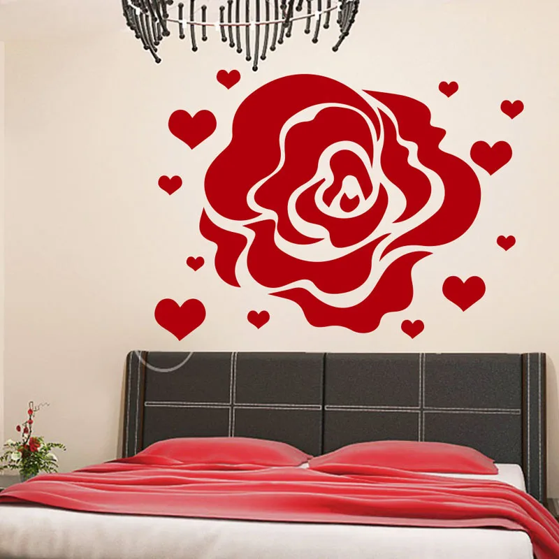ZOOYOO Flower Rose Hearts Wall Sticker Home Decor Love Flowering Blossom Wall Decals Removable Living Room Bedroom Decoration
ZOOYOO Flower Rose Hearts Wall Sticker Home Decor Love Flowering Blossom Wall Decals Removable Living Room Bedroom Decoration