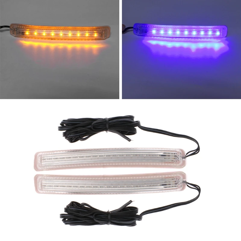 1 пара 12V Авто 18 желтый + синий светодиодный Боковая дверь мягкий зеркальный чехол для поворотов Светильник Универсальный
1 пара 12V Авто 18 желтый + синий светодиодный Боковая дверь мягкий зеркальный чехол для поворотов Светильник Универсальный