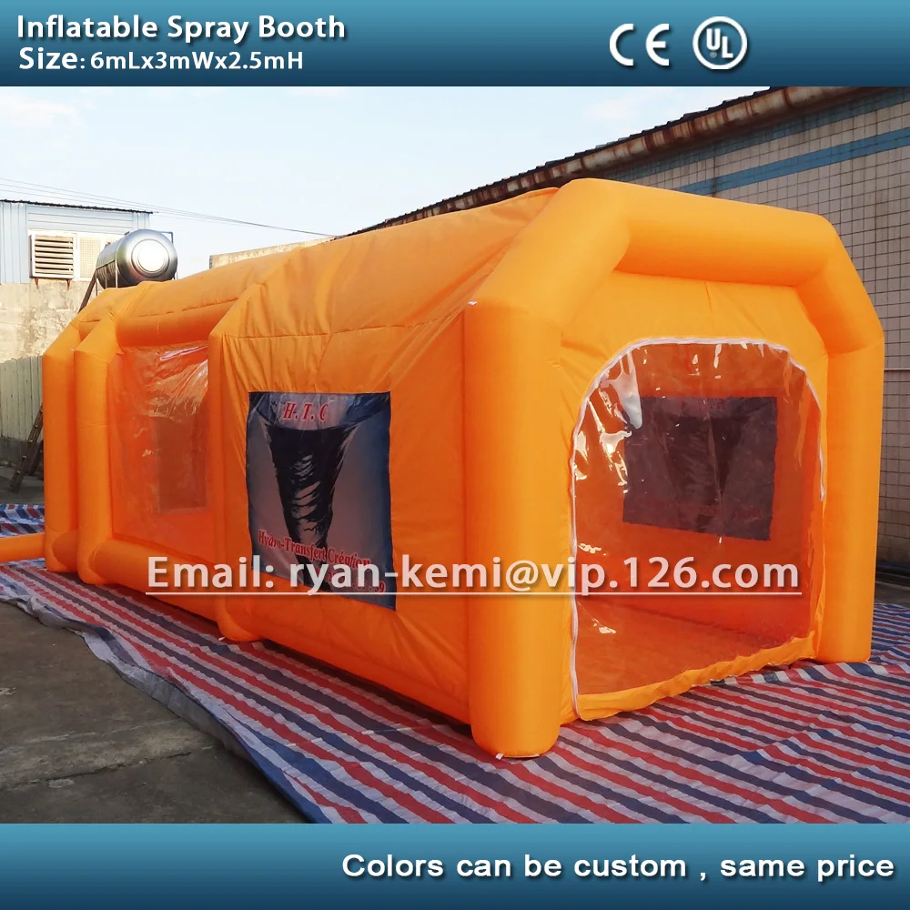 free shipping 6m custom color inflatable spray booth inflatable car spray booth inflatable paint booth tent
free shipping 6m custom color inflatable spray booth inflatable car spray booth inflatable paint booth tent