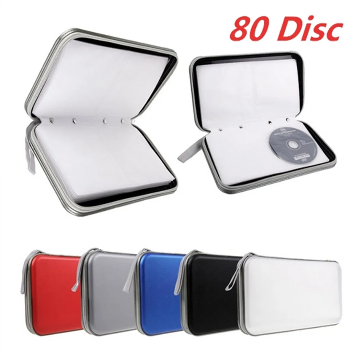 KINCO 80 Disc Carry Box Holder Package Car Storage Bag Case Album DVD CD Organizer Protective Cover Home Map Stripe
KINCO 80 Disc Carry Box Holder Package Car Storage Bag Case Album DVD CD Organizer Protective Cover Home Map Stripe
