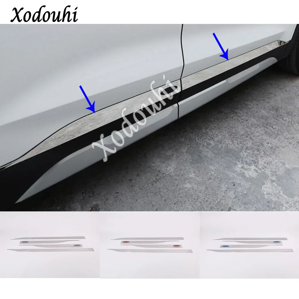 For Hyundai Santa Fe SantaFe 2019 2020 2021 Sticker Styling Stainless Steel Door Body Trim Stick Strip Molding Stream Panel 4pcs
For Hyundai Santa Fe SantaFe 2019 2020 2021 Sticker Styling Stainless Steel Door Body Trim Stick Strip Molding Stream Panel 4pcs