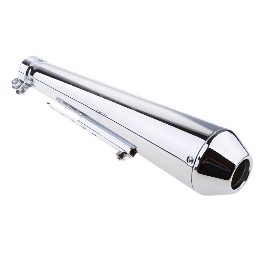Universal Chrome Tapered Shorty Motorcycle Modified Exhaust Pipe Muffler Baffles For Motorcycle Silver
Universal Chrome Tapered Shorty Motorcycle Modified Exhaust Pipe Muffler Baffles For Motorcycle Silver