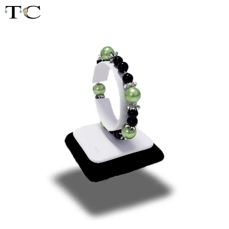 10pcs Jewelry Display Bangle Stand Holder for Watch PU leatherette Bracelet in Black and White Stripe 7*7*8CM
10pcs Jewelry Display Bangle Stand Holder for Watch PU leatherette Bracelet in Black and White Stripe 7*7*8CM