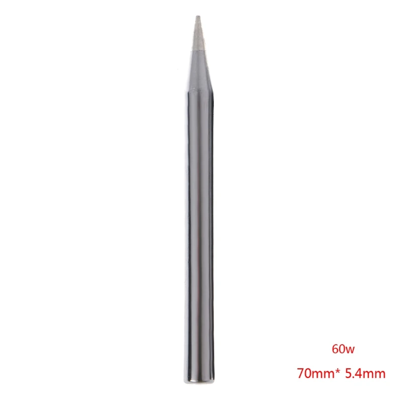 5 Pcs 30W/40W/60W 2017 New Arrival Replacement Soldering Iron Tip Lead-Free Solder Tip
5 Pcs 30W/40W/60W 2017 New Arrival Replacement Soldering Iron Tip Lead-Free Solder Tip