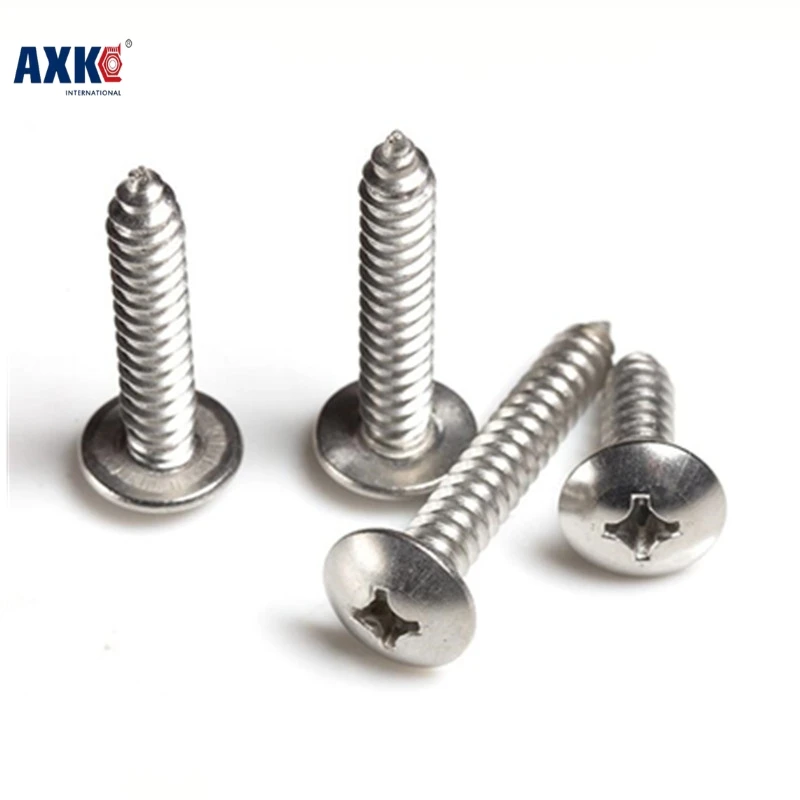 Axk 500pcs M3*6/8/10/12/14/16 3mm Stainless Steel Electronic Screw Cross Recessed Phillips Round Pan Head Self Tapping Screw
Axk 500pcs M3*6/8/10/12/14/16 3mm Stainless Steel Electronic Screw Cross Recessed Phillips Round Pan Head Self Tapping Screw