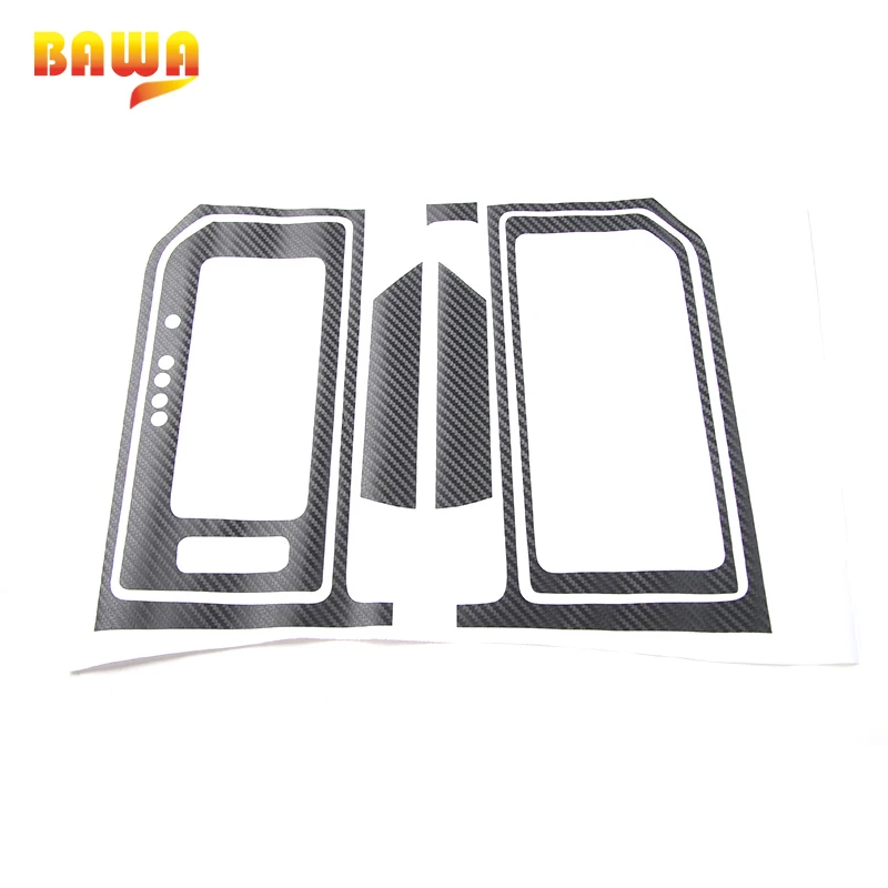 HANGUP Car Interior Gear Shift Panel Water Cup Holder Decoration Carbon Fiber Stickers For Ford F150 2015 Up Car Styling
HANGUP Car Interior Gear Shift Panel Water Cup Holder Decoration Carbon Fiber Stickers For Ford F150 2015 Up Car Styling