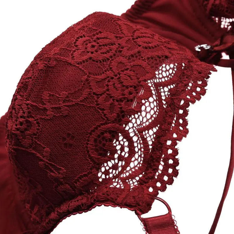 Plus Size Bra Ultrathin Lace Bralette For Woman Racerback Push Up Brassiere Underwire Bras
Plus Size Bra Ultrathin Lace Bralette For Woman Racerback Push Up Brassiere Underwire Bras