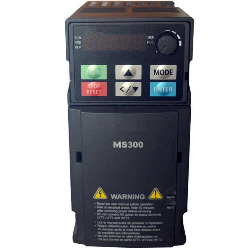 VFD2A8MS21ANSAA VFD Standard Compact Drive MS300 Series 400w 0.4kw 1 phase AC 200V-240VAC 3 phase output 0-599HZ replace VFD-M
VFD2A8MS21ANSAA VFD Standard Compact Drive MS300 Series 400w 0.4kw 1 phase AC 200V-240VAC 3 phase output 0-599HZ replace VFD-M