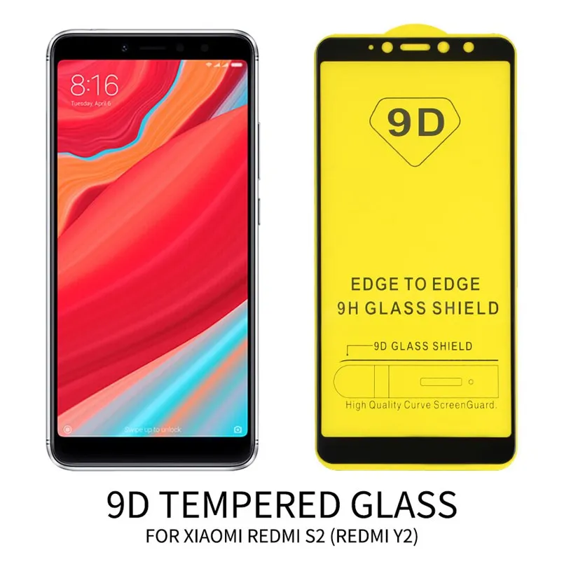 5D/9D для Xiaomi Redmi note 5 6 7 pro 4 4X 5A закаленное стекло Y1 lite Y2 S2 K20 защита экрана полное