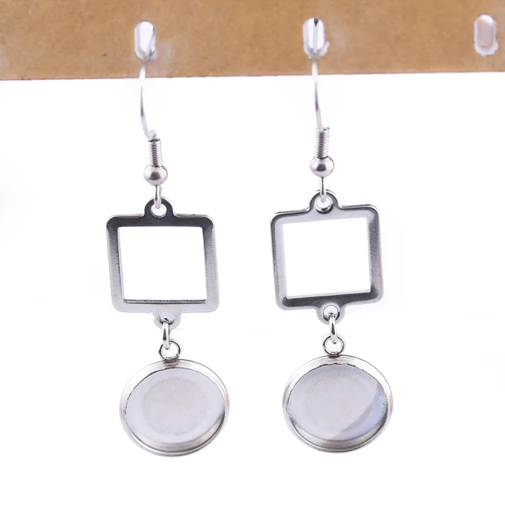 onwear 5pairs fit 12mm cabochon earring base settings stainless steel earrings hooks findings diy blank cameo bezels for jewelry
onwear 5pairs fit 12mm cabochon earring base settings stainless steel earrings hooks findings diy blank cameo bezels for jewelry