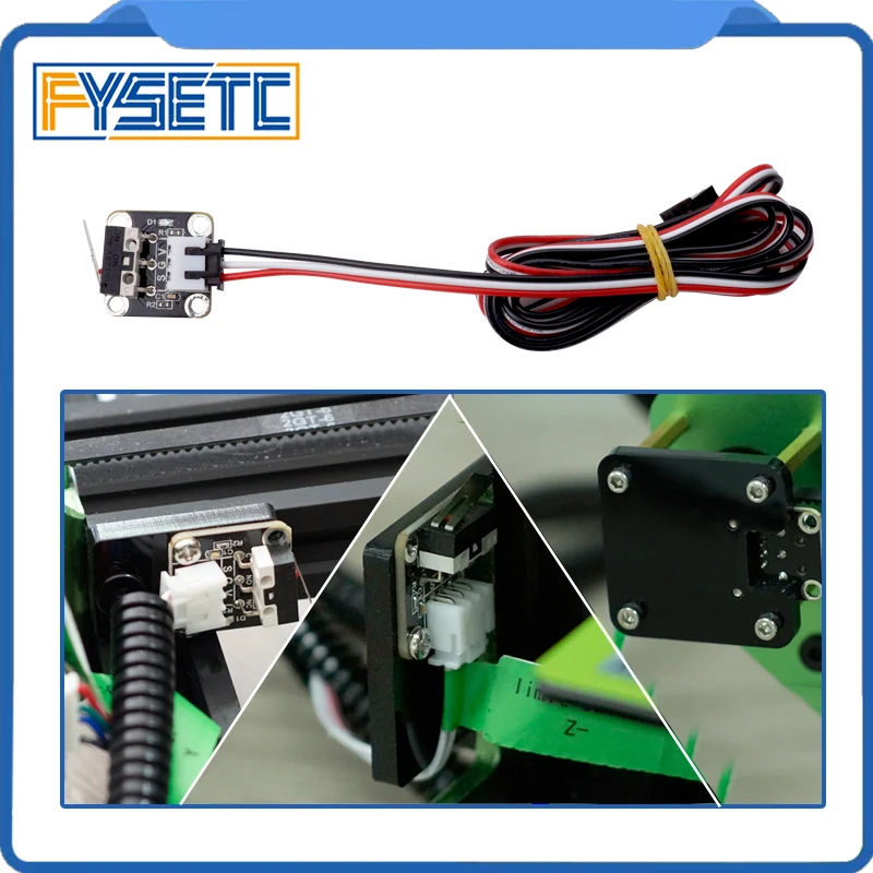 1PC Endstop Limit Switch Plug Control CNC For RAMPS 1.4 3D Printer Kits CR-10 CR-10S CR-S4 CR-S Tarantula & Tornado
1PC Endstop Limit Switch Plug Control CNC For RAMPS 1.4 3D Printer Kits CR-10 CR-10S CR-S4 CR-S Tarantula & Tornado