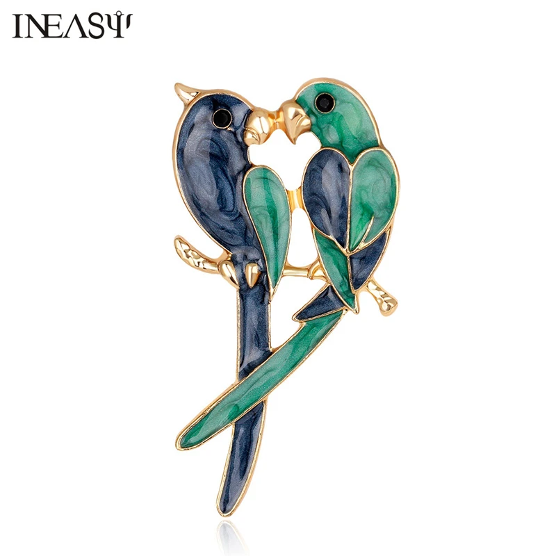 Женская Брошь значок в форме попугая|brooch fashion|fashion broochbird brooch |