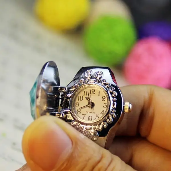 Fashion Women Ring Watch Elliptical Stereo Flower Ladies Clamshell Watches Adjustable Rings Quartz Watches @17 TT@88
Fashion Women Ring Watch Elliptical Stereo Flower Ladies Clamshell Watches Adjustable Rings Quartz Watches @17 TT@88
