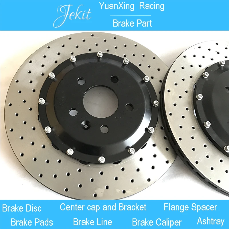 Jekit rear brake disc with center bell 355*22mm size for Audi A3 three compartment 1.8T year 2014 rear brake kit
Jekit rear brake disc with center bell 355*22mm size for Audi A3 three compartment 1.8T year 2014 rear brake kit
