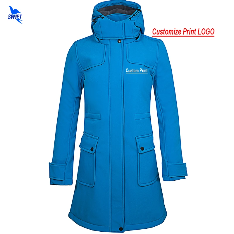 Custom Print Windbreaker Waterproof Long Softshell Jacket Women Hiking Camping Hooded Coat Outdoor Sports Fleece Skiing Clothing
Custom Print Windbreaker Waterproof Long Softshell Jacket Women Hiking Camping Hooded Coat Outdoor Sports Fleece Skiing Clothing