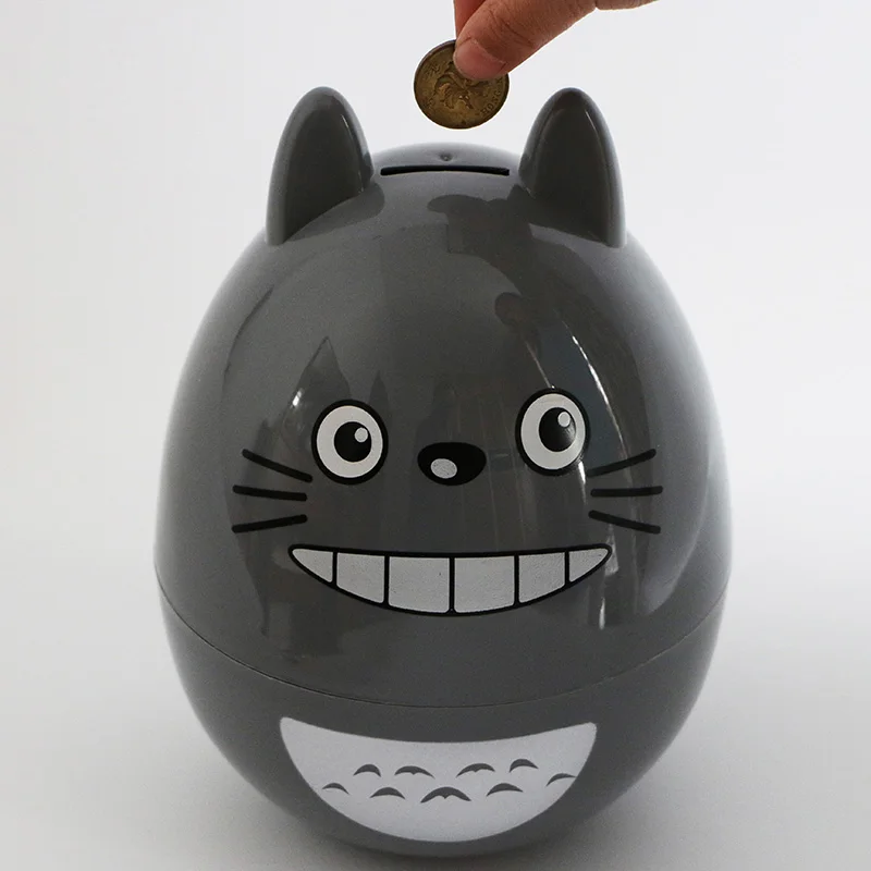 Chinchilla Piggy Money Box Tumbler Roly-Poly Cartoon Galesaur Cat Cash Drawee Totoro Coin Bank Home Decoration Kids Party Gift
Chinchilla Piggy Money Box Tumbler Roly-Poly Cartoon Galesaur Cat Cash Drawee Totoro Coin Bank Home Decoration Kids Party Gift