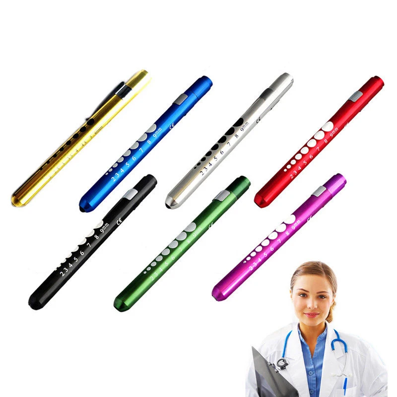 HOT 1 Pcs Diagnostic First Aid Nurse LED Penlight Portable Flashlight Pen Light Torch Emergency TI99 | Лампы и освещение
