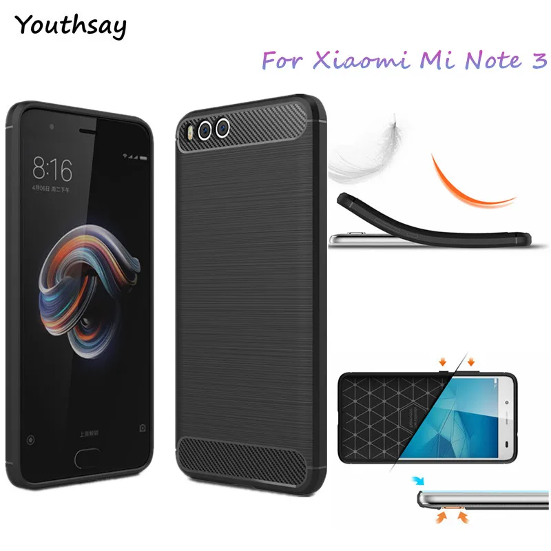 Youthsay Fundas Xiaomi Mi Note 3 Case Soft TPU Case sFor Xiaomi Mi Note 3 Pro Cover For Xiaomi Mi Note3 Case 5.5 inch Shell Capa
Youthsay Fundas Xiaomi Mi Note 3 Case Soft TPU Case sFor Xiaomi Mi Note 3 Pro Cover For Xiaomi Mi Note3 Case 5.5 inch Shell Capa