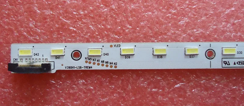 1piece FOR CHIMEI 39" LCD TV LED backlight Article lamp L390H1-1EE L390H1-1EF V390H1-LS6-TREM4 1piece=48LED 480MM
1piece FOR CHIMEI 39" LCD TV LED backlight Article lamp L390H1-1EE L390H1-1EF V390H1-LS6-TREM4 1piece=48LED 480MM