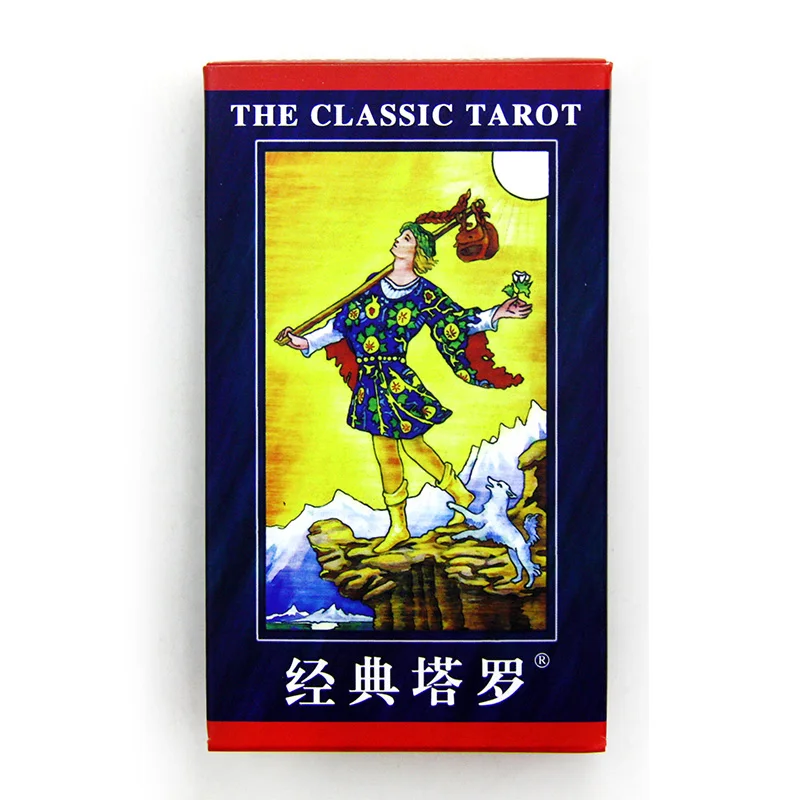 Высокое качество Классическая настольная игра Карты Таро бумага 78 шт карты
