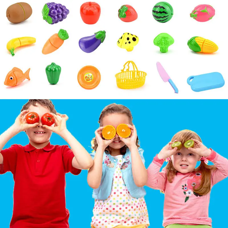 24Pcs/set Plastic Kitchen Food Fruit Vegetable Cutting Toys Kids Pretend Play Educational Toy M09
24Pcs/set Plastic Kitchen Food Fruit Vegetable Cutting Toys Kids Pretend Play Educational Toy M09