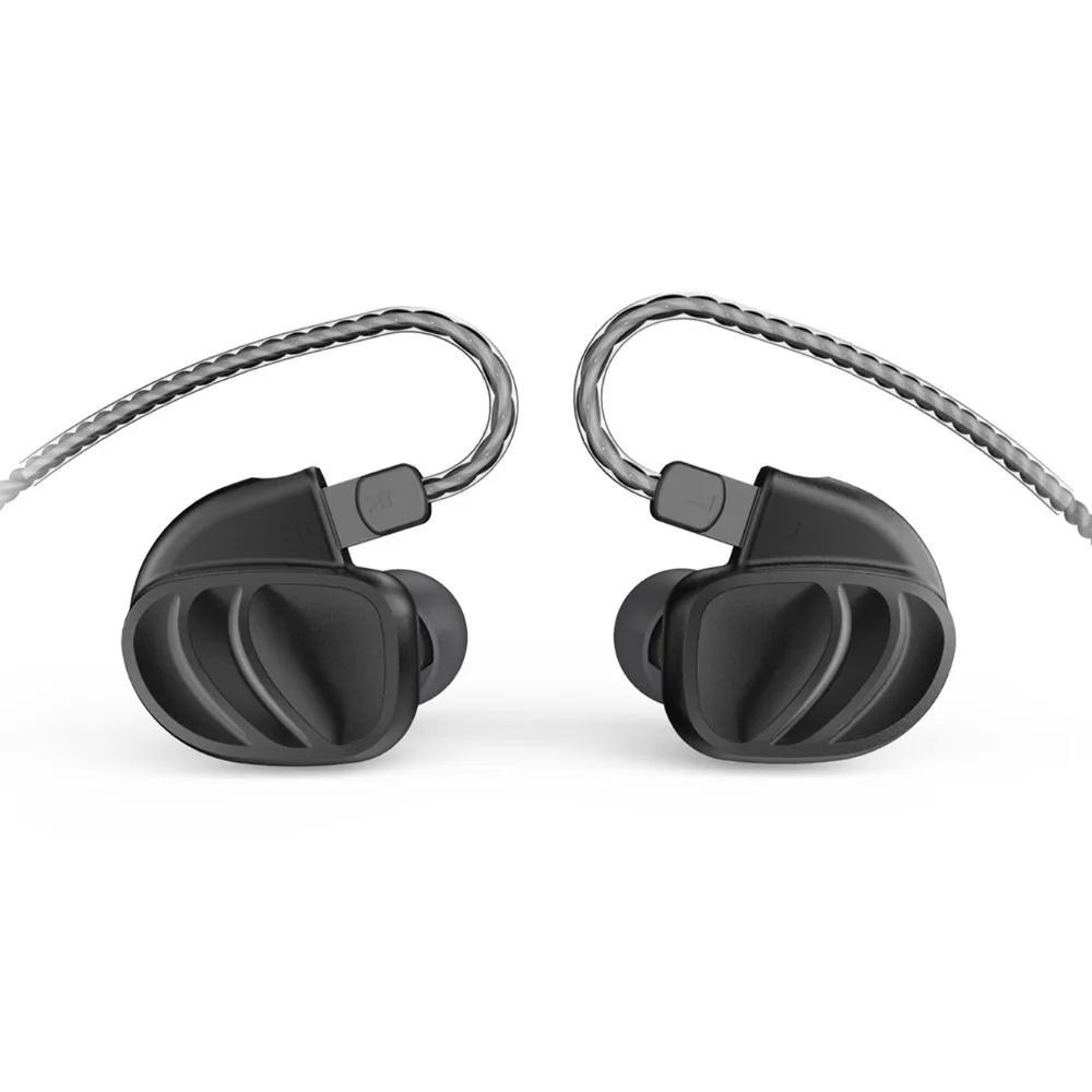 BQEYZ KC2 2BA + 2DD гибридные наушники вкладыши HIFI бас DJ Monito спортивные для бега с