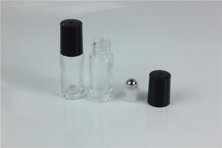 Dhl free 500pcs/lot Refillable Thick 5ml 1/6oz MINI ROLL ON Clear GLASS BOTTLES ESSENTIAL OIL Steel Metal Roller ball fragra
Dhl free 500pcs/lot Refillable Thick 5ml 1/6oz MINI ROLL ON Clear GLASS BOTTLES ESSENTIAL OIL Steel Metal Roller ball fragra