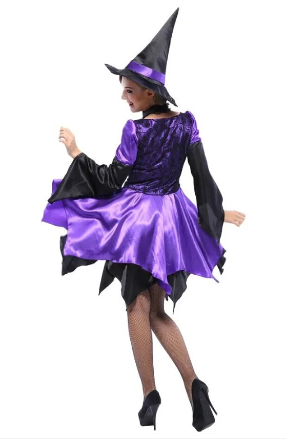 FREE SHIPPING The new Witch Costumes Halloween Halloween purple witch witch cosplay costume.
FREE SHIPPING The new Witch Costumes Halloween Halloween purple witch witch cosplay costume.
