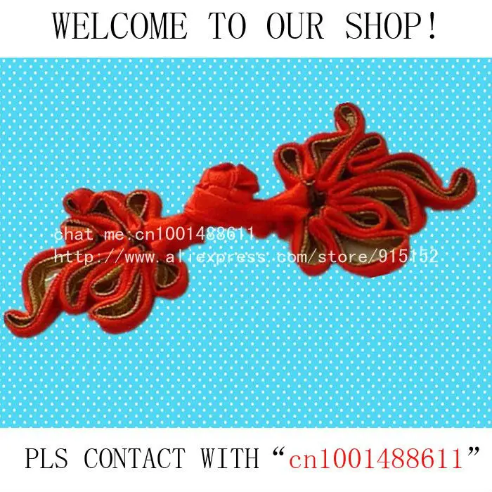 Free Shipping China knot button 9cm Red Chrysanthemum button Garment accessories Package decoration 10 pcs
Free Shipping China knot button 9cm Red Chrysanthemum button Garment accessories Package decoration 10 pcs