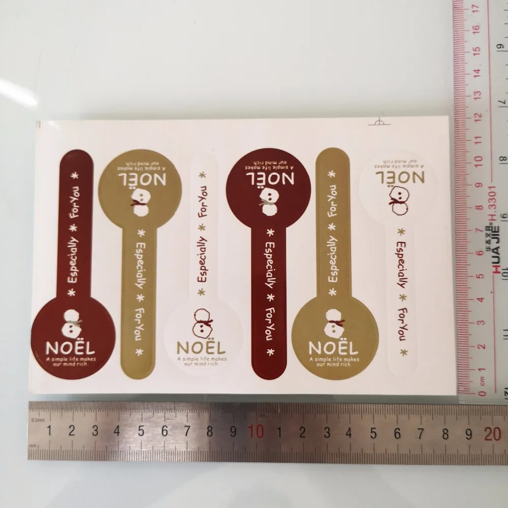 180pcs 10x3.5cm NOEL Christmas Self-adhesive sealing paper sticker, Item No. TK07
180pcs 10x3.5cm NOEL Christmas Self-adhesive sealing paper sticker, Item No. TK07