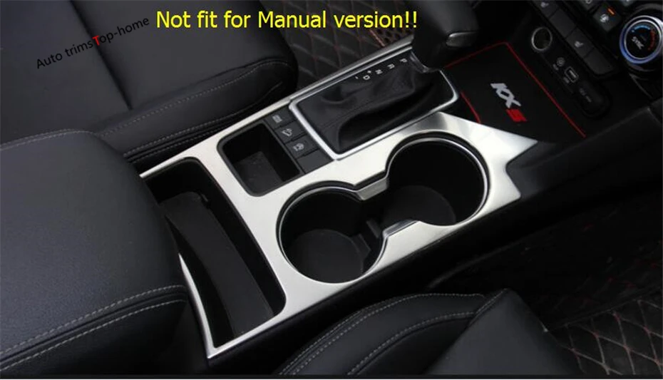 Yimaautotrims Stainless Steel Interior For KIA Sportage 2016 - 2020 Automatic Version Middle Water Cup Holder Panel Cover Trim
Yimaautotrims Stainless Steel Interior For KIA Sportage 2016 - 2020 Automatic Version Middle Water Cup Holder Panel Cover Trim
