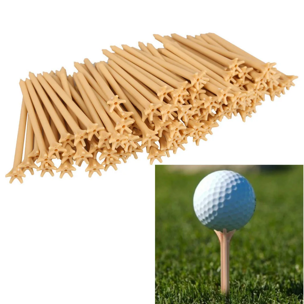 100Pcs Professional Frictionless Golf Tee Plastic Golf Ball Wood Tee Tees Wheat Golf Tees
100Pcs Professional Frictionless Golf Tee Plastic Golf Ball Wood Tee Tees Wheat Golf Tees