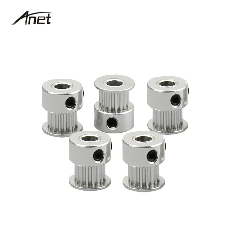 Anet 5 Pcs /lot GT2 Timing Pulley 16 Teeth Aluminum Bore 5mm Belt Timing Aluminum Pulley For 3D Printer GT2-6mm Open Timing Belt
Anet 5 Pcs /lot GT2 Timing Pulley 16 Teeth Aluminum Bore 5mm Belt Timing Aluminum Pulley For 3D Printer GT2-6mm Open Timing Belt