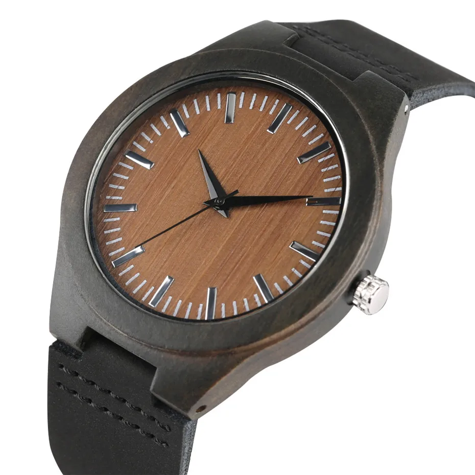 Wooden Watches Quartz Watch Men 2017 Bamboo Modern Wristwatch Analog Nature Wood Fashion Soft Leather Creative Birthday Gifts
Wooden Watches Quartz Watch Men 2017 Bamboo Modern Wristwatch Analog Nature Wood Fashion Soft Leather Creative Birthday Gifts