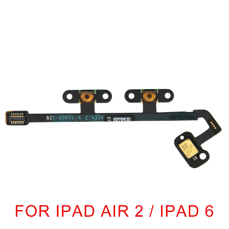 Новинка для iPad Air 2 / iPad 6 оригинальная кнопка регулировки громкости гибкий кабель для iPad Air 2 / iPad 6
Новинка для iPad Air 2 / iPad 6 оригинальная кнопка регулировки громкости гибкий кабель для iPad Air 2 / iPad 6