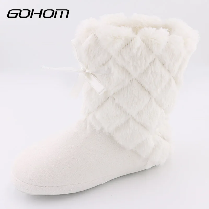 GOHOM Classic White Home Boots Warm Soft Plush Shoe Tube Design Luxury Ankle Boots Sapato Feminino Pantufa Winter Warm Footwear
GOHOM Classic White Home Boots Warm Soft Plush Shoe Tube Design Luxury Ankle Boots Sapato Feminino Pantufa Winter Warm Footwear