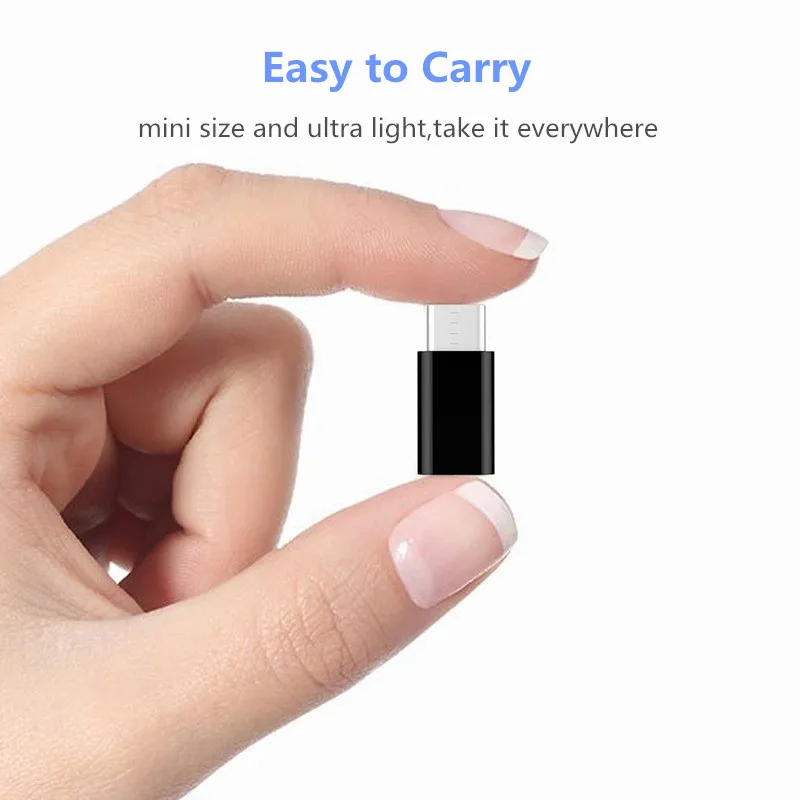 2 шт. кабель Type-C адаптер к Micro USB для Huawei Honor Magic Quick Charge Sync коннектор конвертер |