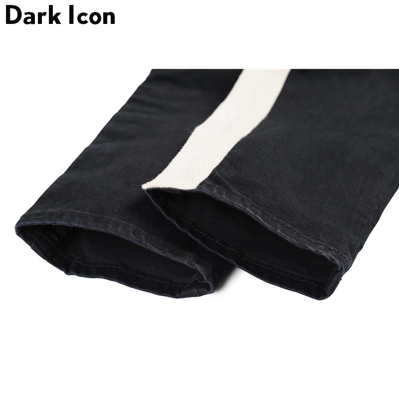 DARK ICON White Stripe on Side High Street Jeans Men 2019 New Fashion Men's Denim Pants Cotton Black Blue
DARK ICON White Stripe on Side High Street Jeans Men 2019 New Fashion Men's Denim Pants Cotton Black Blue