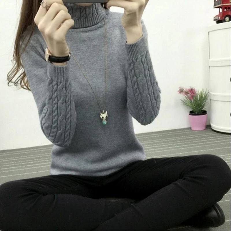 2022 New Women Turtleneck Winter Sweater Women Long Sleeve Knitted Women Sweaters And Pullovers Female Jumper Tricot Tops
2022 New Women Turtleneck Winter Sweater Women Long Sleeve Knitted Women Sweaters And Pullovers Female Jumper Tricot Tops