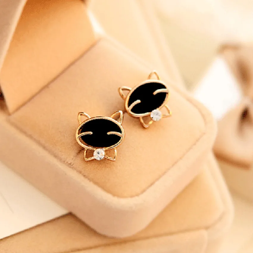 Hot new fashion cheap cute woman black smile face earrings wholesale jewelry fine
Hot new fashion cheap cute woman black smile face earrings wholesale jewelry fine