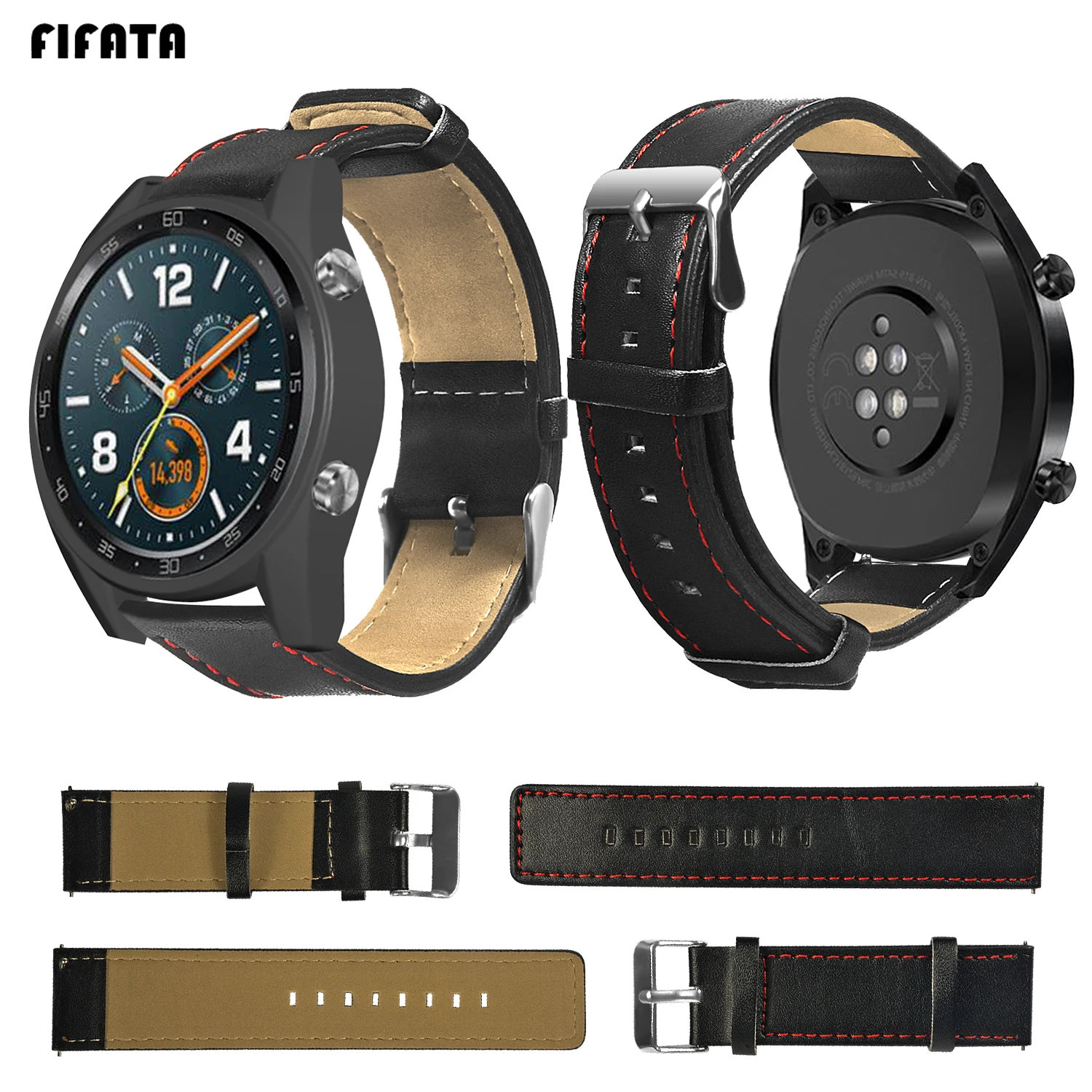 Ремешок для часов FIFATA, из натуральной кожи, для Huawei Watch GT / Honor Magic, для Samsung Galaxy Watch 46 мм, быстрая замена
Ремешок для часов FIFATA, из натуральной кожи, для Huawei Watch GT / Honor Magic, для Samsung Galaxy Watch 46 мм, быстрая замена