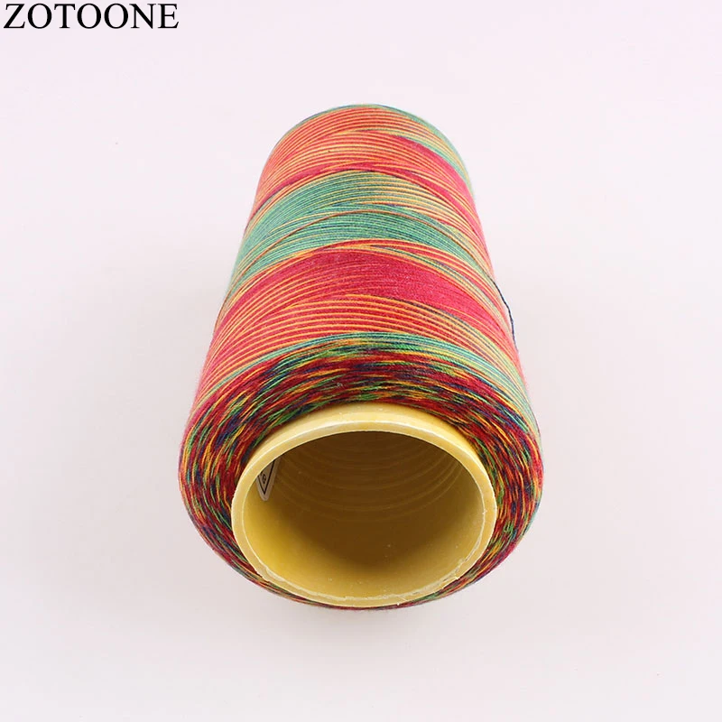 Machine Industrial Sewing Thread Spool Rainbow Polyester sewing thread Multicolor Sewing Suppiles 3000Y/Spool 40S/2SE0017C4
Machine Industrial Sewing Thread Spool Rainbow Polyester sewing thread Multicolor Sewing Suppiles 3000Y/Spool 40S/2SE0017C4