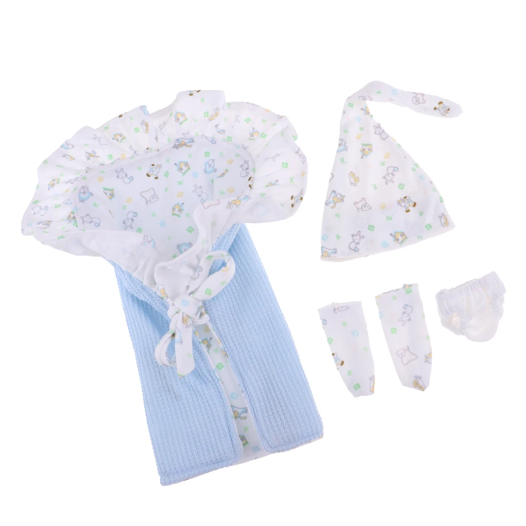 Cotton Hat Blanket Underpants Socks Set For 26-28cm Newborn Baby Doll Accs Blue Dolls Accessories
Cotton Hat Blanket Underpants Socks Set For 26-28cm Newborn Baby Doll Accs Blue Dolls Accessories