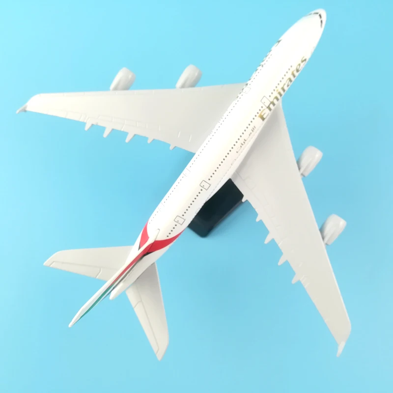 20CM plane model Boeing 380 emirates airline aircraft A380 Metal Solid simulation airplane model for kids toys Christmas gift
20CM plane model Boeing 380 emirates airline aircraft A380 Metal Solid simulation airplane model for kids toys Christmas gift