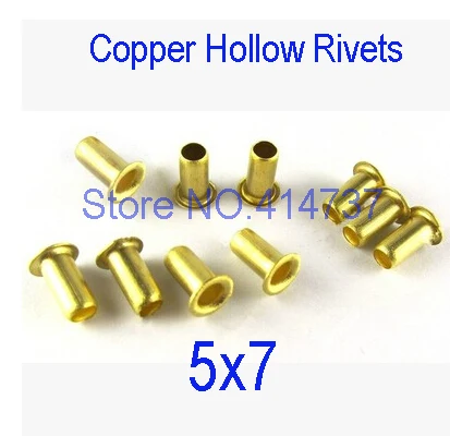 100pcs /lot High Quality M5(d)*7(L)mm 5mm Brand New Copper Hollow Rivet Double-sided circuit board PCB vias nails
100pcs /lot High Quality M5(d)*7(L)mm 5mm Brand New Copper Hollow Rivet Double-sided circuit board PCB vias nails
