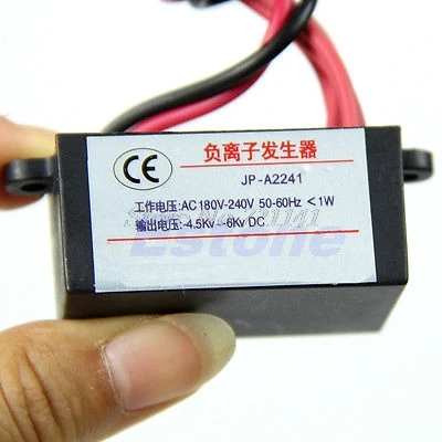 AC 220V High Output DIY Air Ionizer Airborne Negative Ion Anion Generator New Dropship
AC 220V High Output DIY Air Ionizer Airborne Negative Ion Anion Generator New Dropship