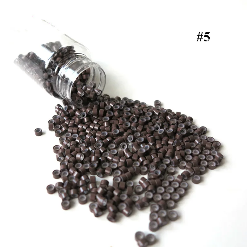 FREE SHIPPING 1000pcs/lot 4mm*2mm*3mm 11# Light Brown Silicone Micro Ring/Links/Beads for I Tip Hair Extension Tube
FREE SHIPPING 1000pcs/lot 4mm*2mm*3mm 11# Light Brown Silicone Micro Ring/Links/Beads for I Tip Hair Extension Tube