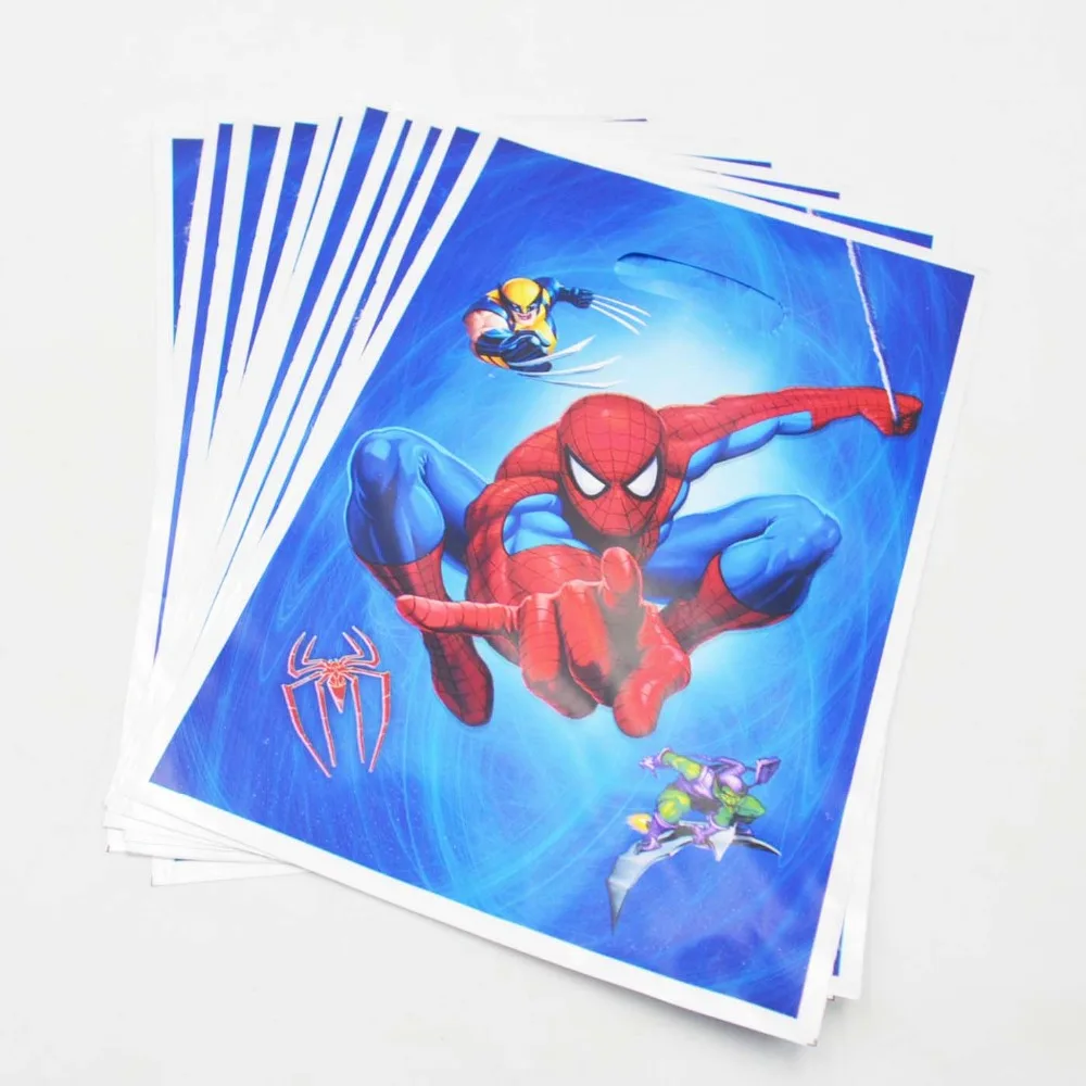 10pcs Spiderman gift bag candy/loot bag cartoon theme party festival&event spiderman birthday decoration favor party supplies
10pcs Spiderman gift bag candy/loot bag cartoon theme party festival&event spiderman birthday decoration favor party supplies