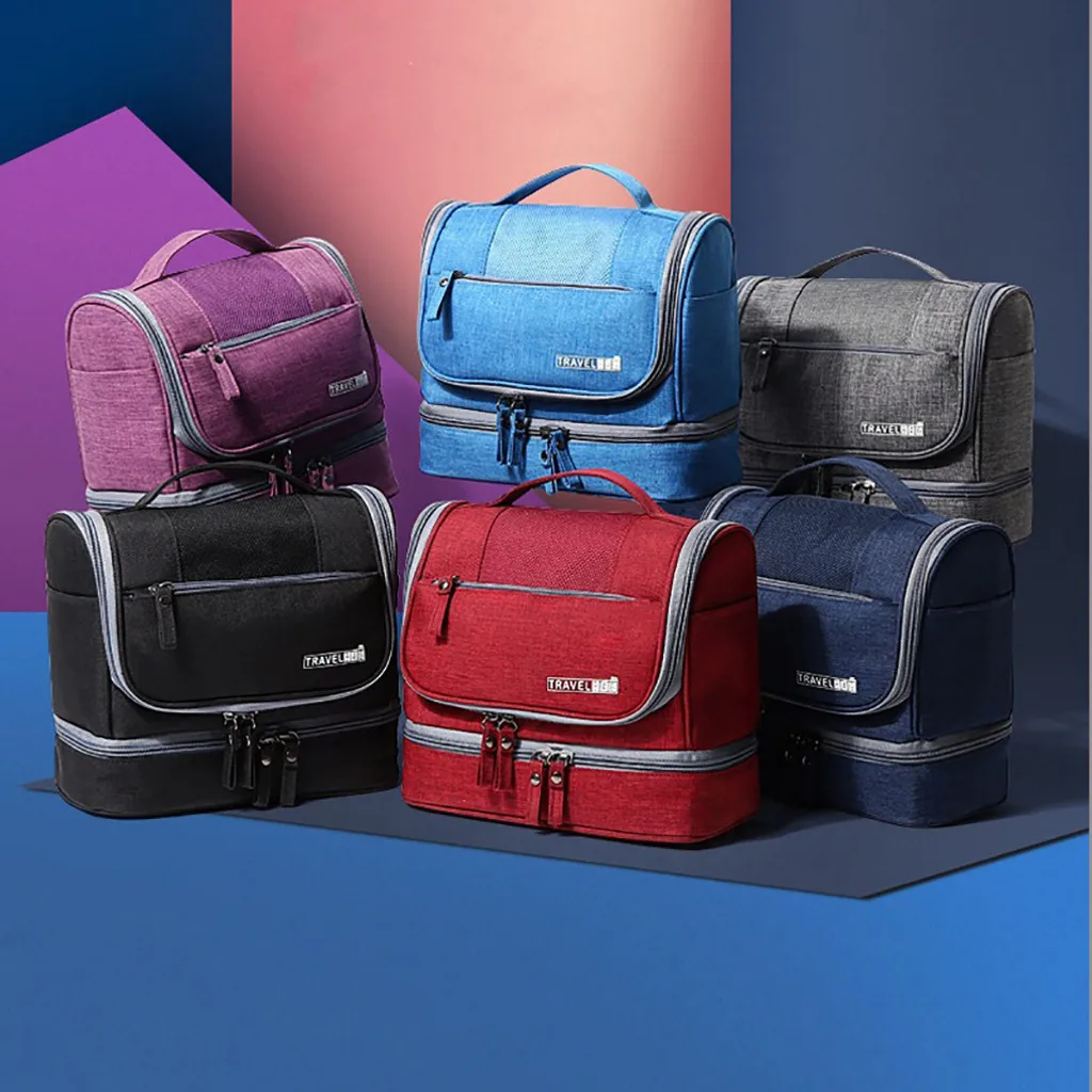 Hanging Bag Waterproof Travel Cosmetic Kit Large Essentials Organizer Closet Clothing Toy Luggage Home | Дом и сад